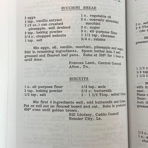 Pots Pans and Pioneers III Vintage Community Cookbook 1983 Louisiana Recipes - Picture 9 of 11